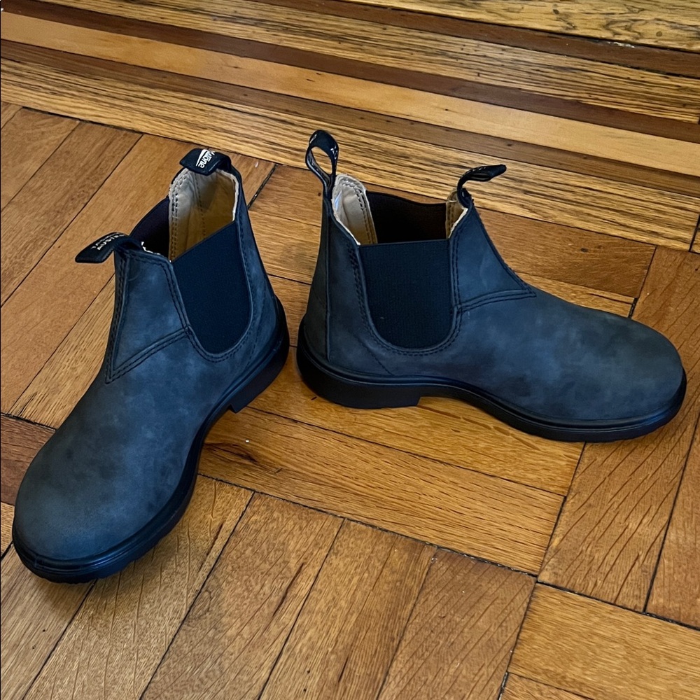 Kids blundstone rustic black Chelsea Boots